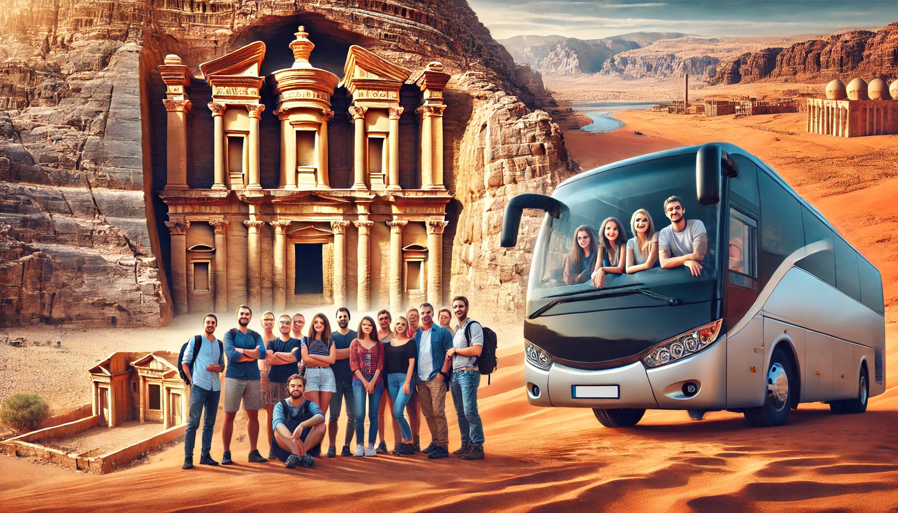 English-speaking guides and drivers for tours and trips in Jordan.